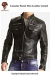 Classic Black Leather Jacket for Men