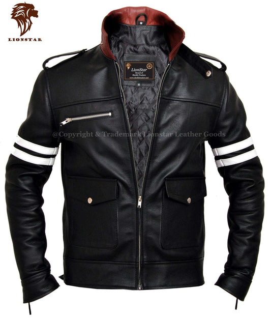 Black Motorbike Jacket