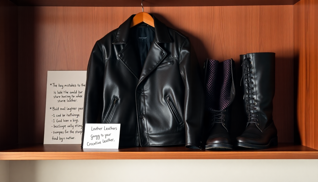 5 Mistakes to Avoid When Storing Leather Goods
