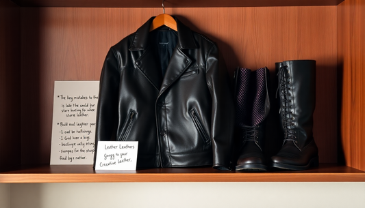 5 Mistakes to Avoid When Storing Leather Goods