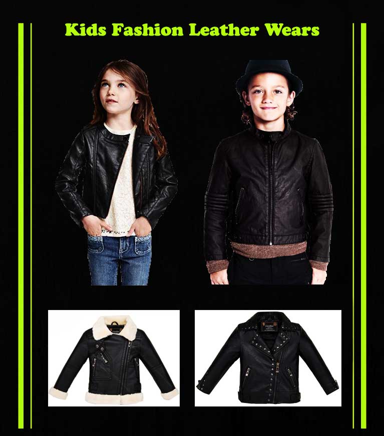 Kids Leather Clothing