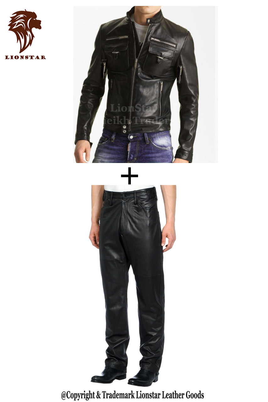 Jacket and Pant Set Front