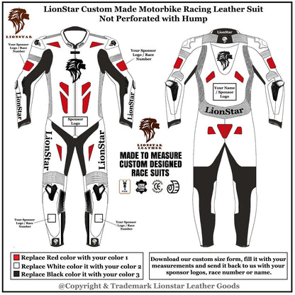 Custom Racing Suit with hump not perforated
