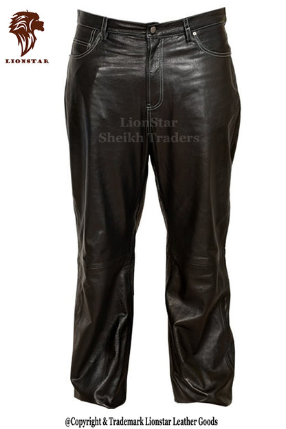 Leather Pants Front