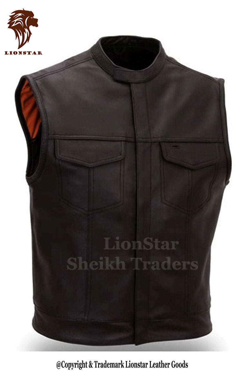 Leather Vest For Men