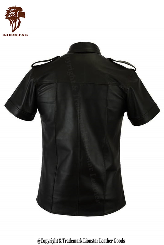 Leather Shirt Back