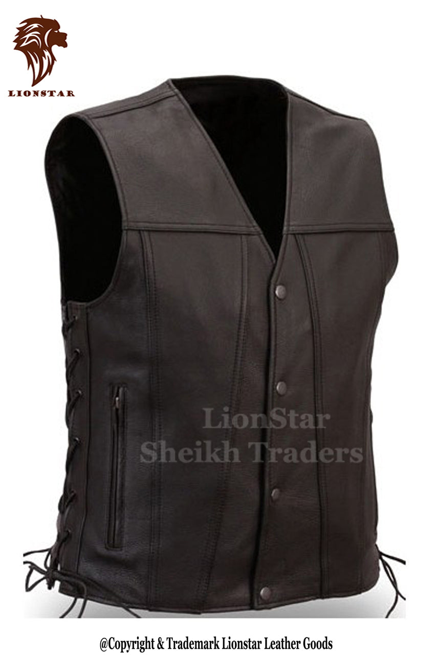 Leather Vest