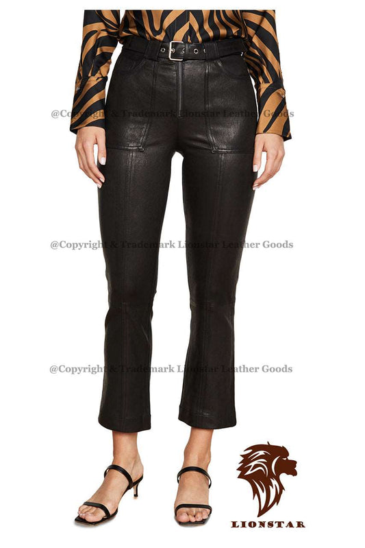 Women Leather Pants