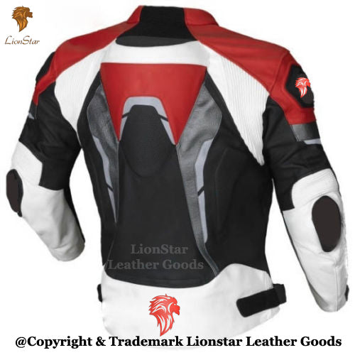 Racer Jacket Red Back