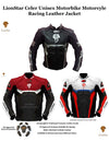 Unisex Cowhide Racing Jacket