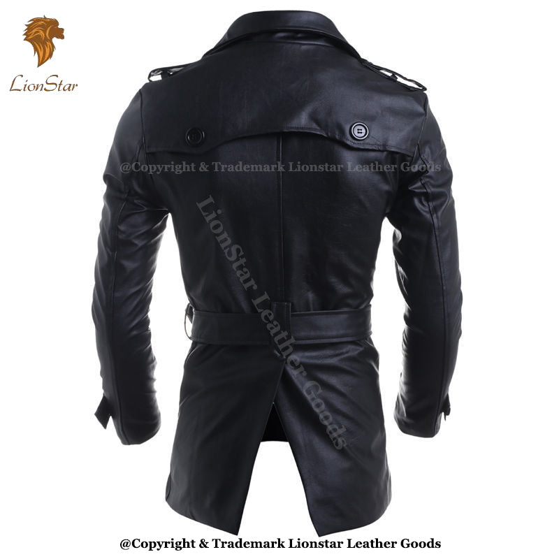 Double Breasted Coat Back