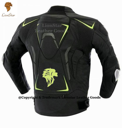 Biker Jacket Men Back