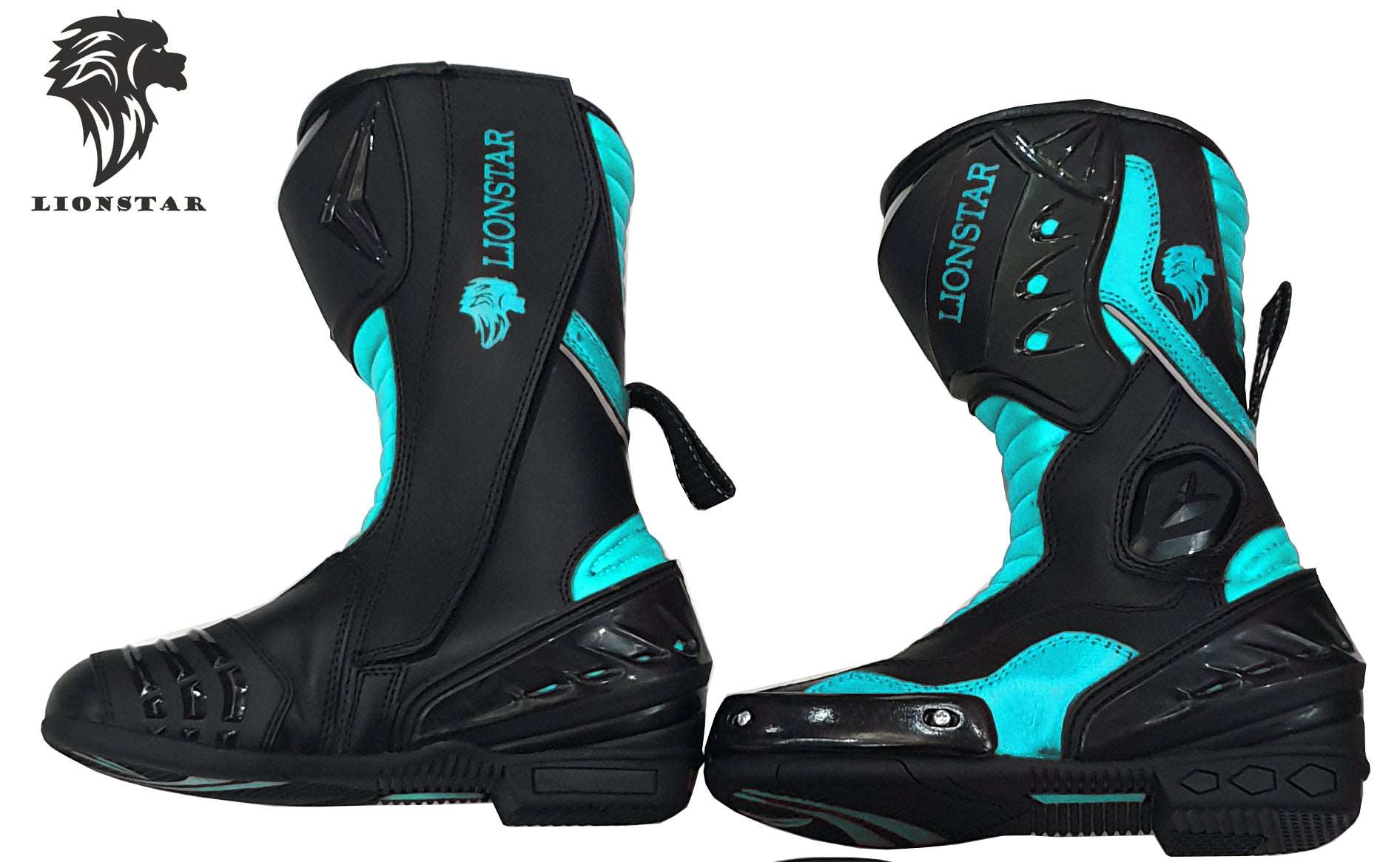 Motorbike Shoes Sky Blue