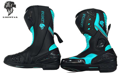Motorbike Shoes Sky Blue