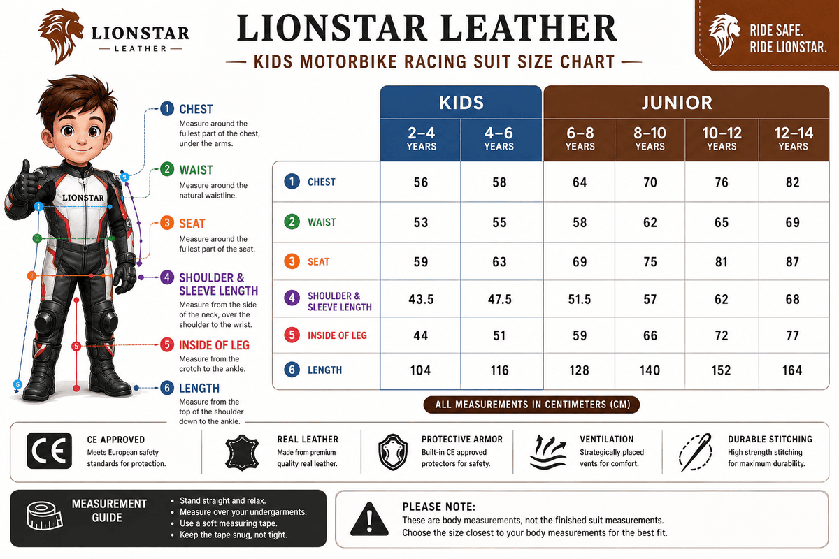 Kids Size Chart