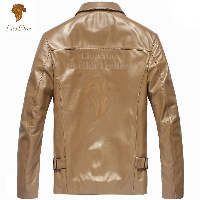 Men’s Brown Leather Jacket