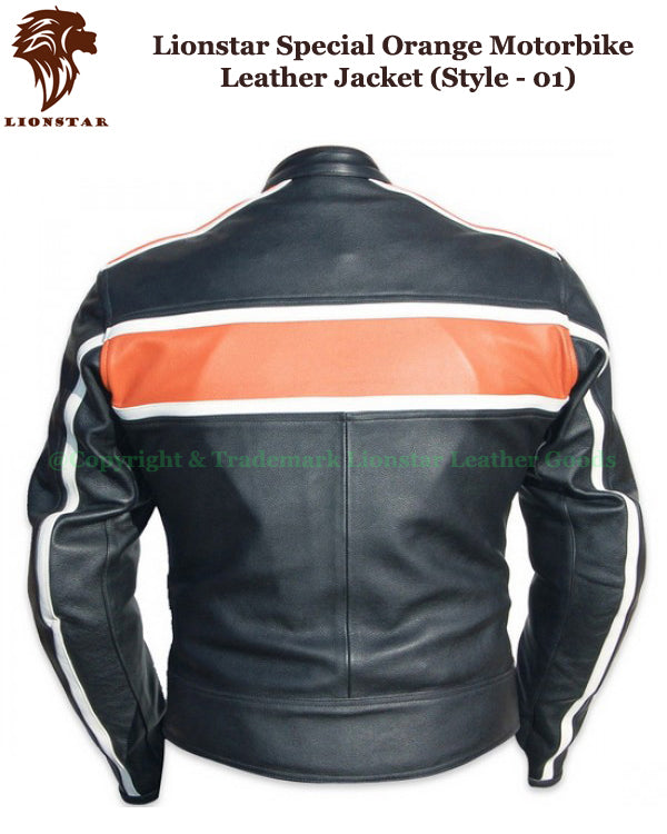 Orange Black Stripe Jacket