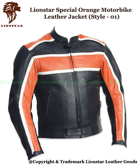 Orange Black Stripe Jacket