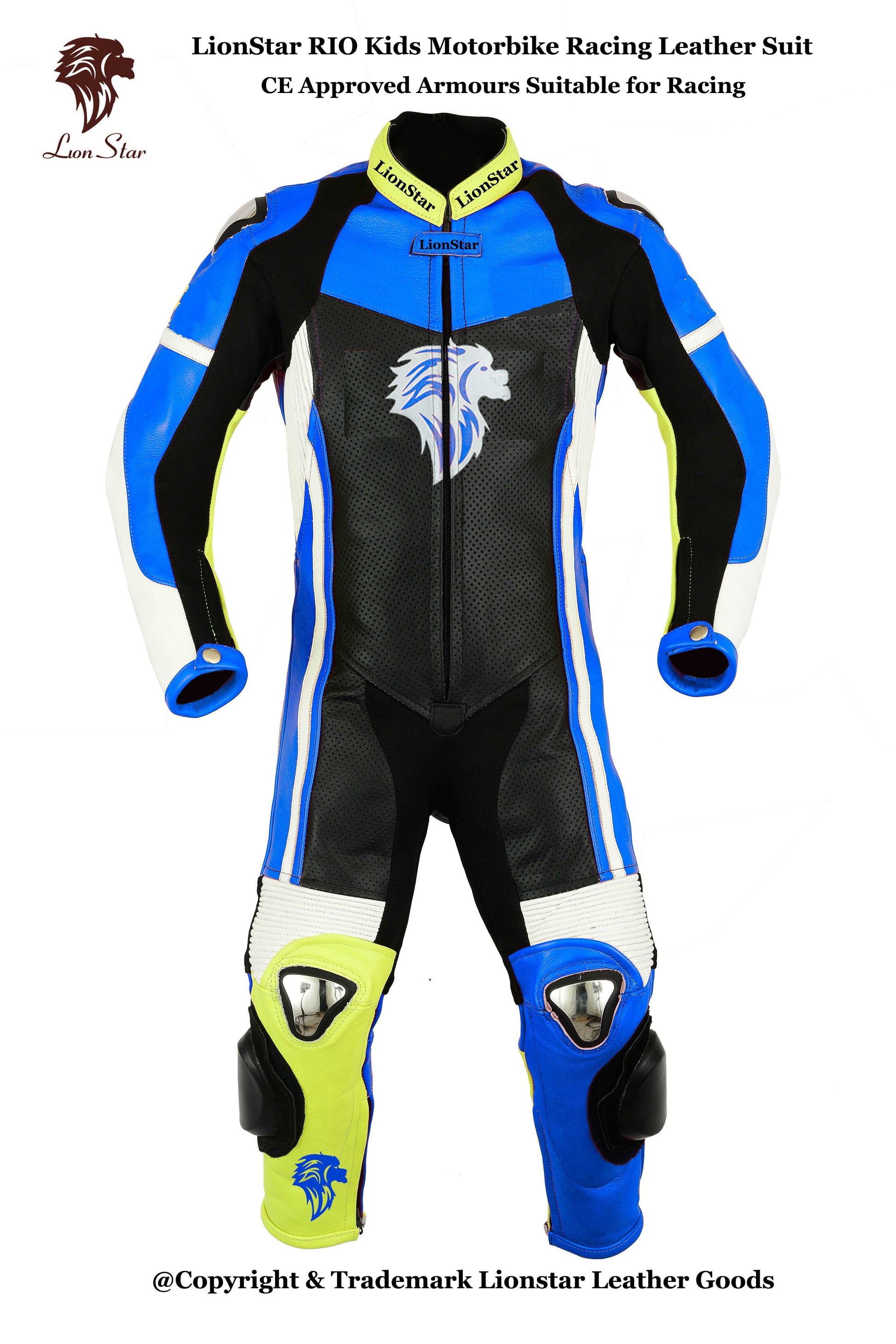 Biker Racing Suit Blue