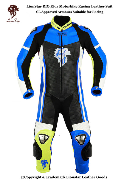 Biker Racing Suit Blue