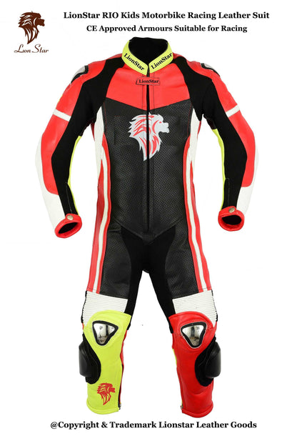 Biker Racing Suit Red