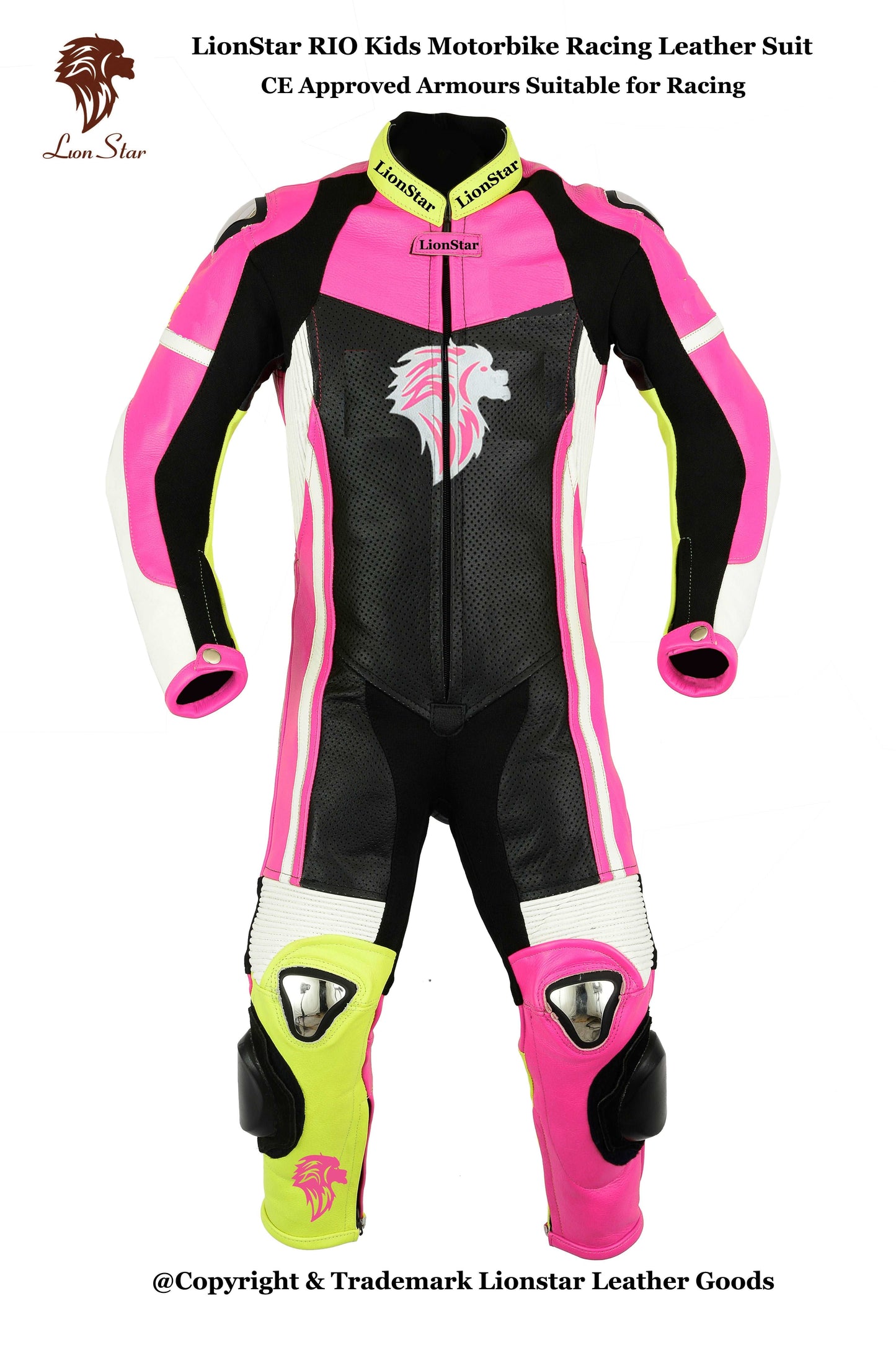 Biker Racing Suit Pink