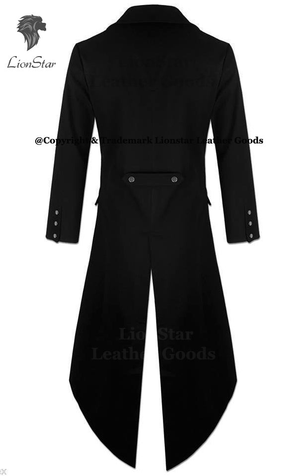 Victorian Long Coat Back